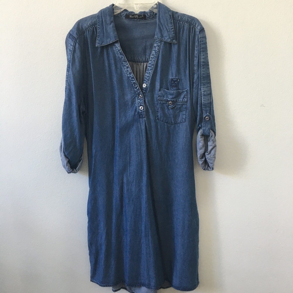 Velvet Heart Denim Dress/Tunic - Medium